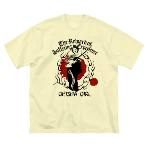 GEISHA GIRL ビッグシルエットTシャツ