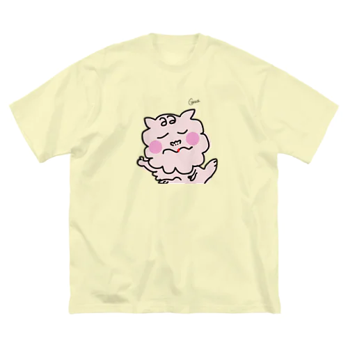 狛犬　ベビー狛ったん ビッグシルエットTシャツ