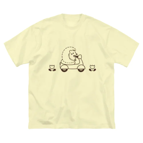 ハリネズミとバイク Big T-Shirt