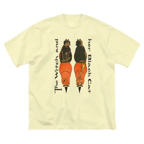 魔女と黒猫 Big T-Shirt