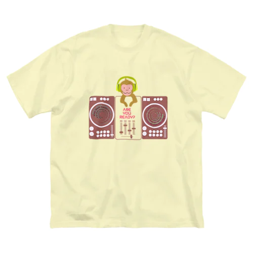 DJ TypeA ビッグシルエットTシャツ