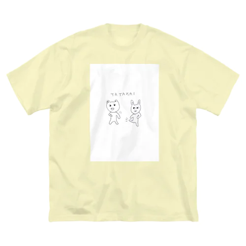 TATAKAI ビッグシルエットTシャツ