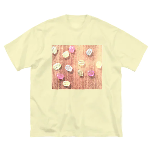 【コーヒー豆】レトロなキャンディービーンズ ビッグシルエットTシャツ