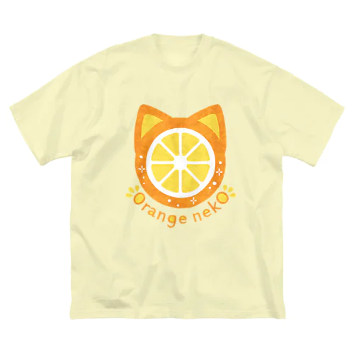 Orange nekO ビッグシルエットTシャツ