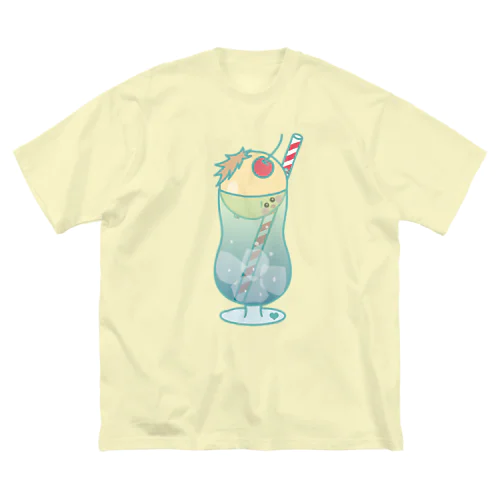 くりぃむそぉだ。 ビッグシルエットTシャツ