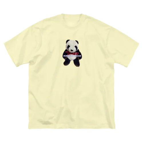 ろまどりパンダ ビッグシルエットTシャツ