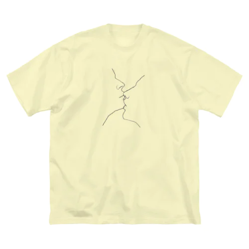 Kissing T-shirt (big size) ビッグシルエットTシャツ