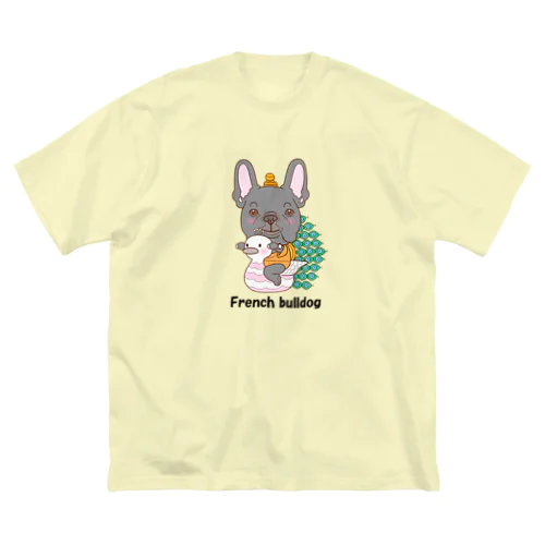 孔雀明王フレンチブルドッグ Big T-Shirt