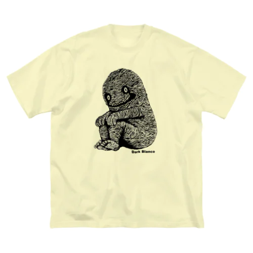 Dark blanco "Monster 15" ビッグシルエットTシャツ