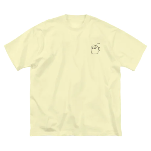 ねずみくんinカップ ビッグシルエットTシャツ