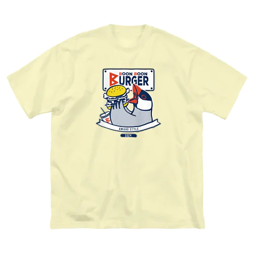 BOON BOON BURGER ビッグシルエットTシャツ