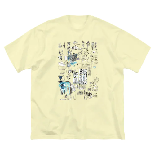 居留守2 ビッグシルエットTシャツ