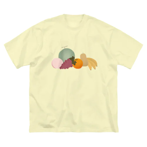 くだもの ビッグシルエットTシャツ