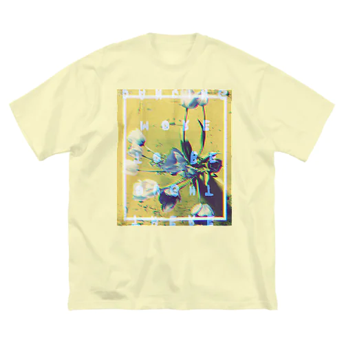 #flower-1 ビッグシルエットTシャツ