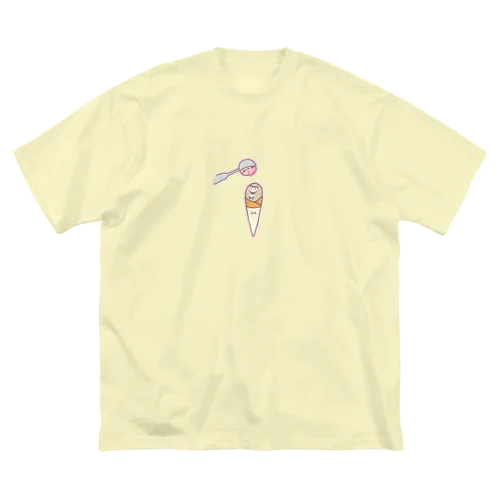 あいすはり ビッグシルエットTシャツ