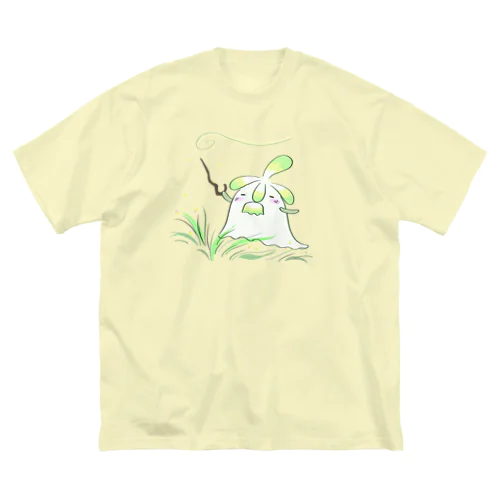 長老の魔法（白） ビッグシルエットTシャツ