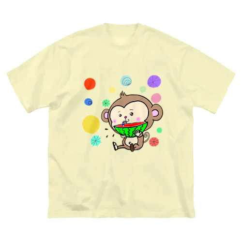 限定品＊おさるのイージーくん♪ ビッグシルエットTシャツ