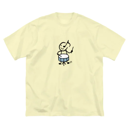 りずみんスネアドラム ビッグシルエットTシャツ