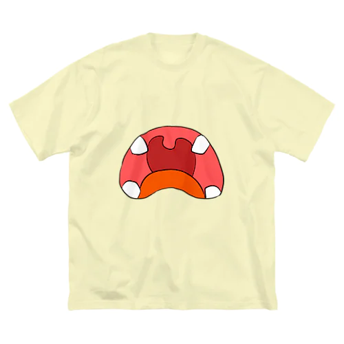 あんぐりおばけくん ビッグシルエットTシャツ