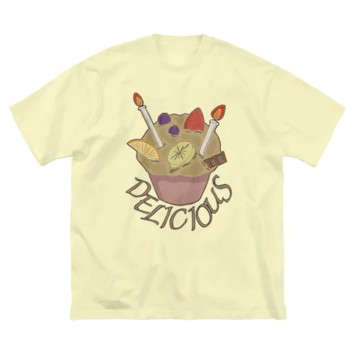 カップケーキ Big T-Shirt