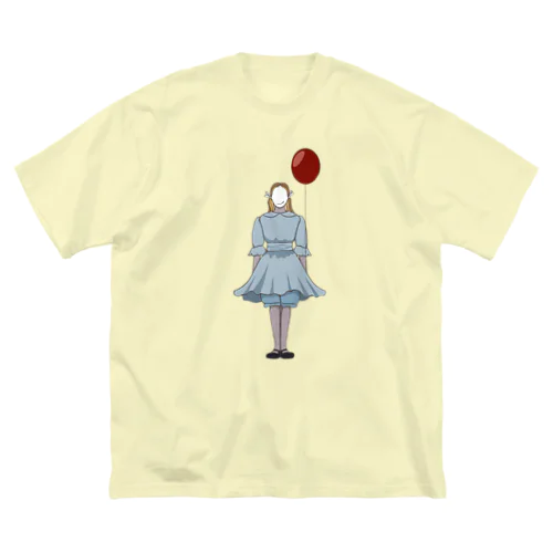 風船と女の子 Big T-Shirt