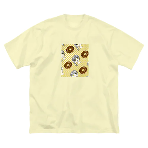 ドーナツとナツコちゃん Big T-Shirt