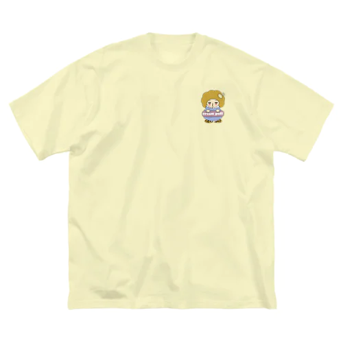 シュークリームおばちゃん ビッグシルエットTシャツ