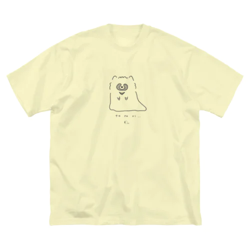 とろりたぬき ビッグシルエットTシャツ