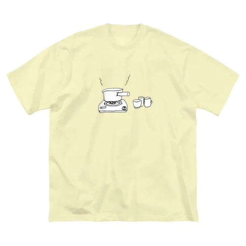 ほっとひと息 ビッグシルエットTシャツ