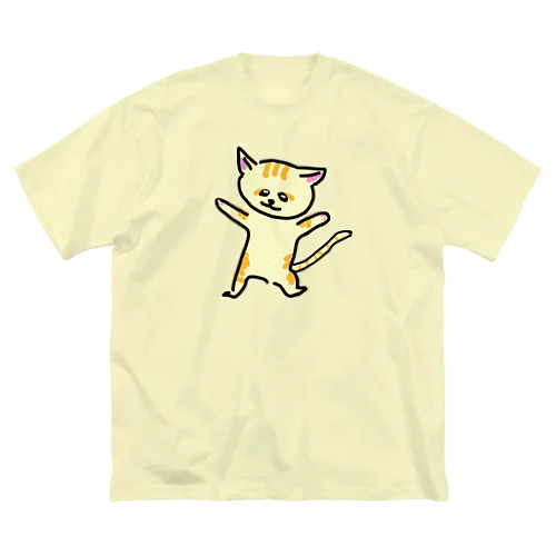 踊るスナネコ ビッグシルエットTシャツ