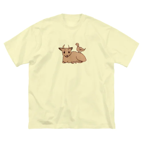 困る鹿くん ビッグシルエットTシャツ