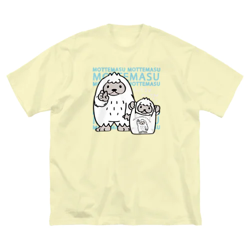 CT111 YETI is yeah*B*エコバッグもってます ビッグシルエットTシャツ