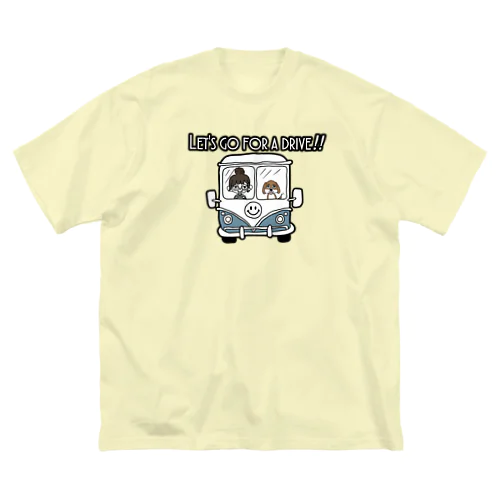 主と愛犬とニコマル Big T-Shirt