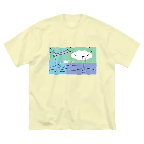 summer ビッグシルエットTシャツ