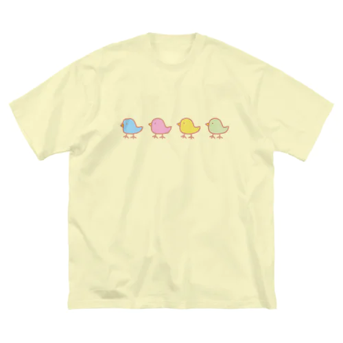 色とりどり ビッグシルエットTシャツ