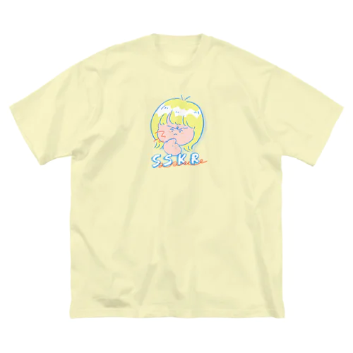 ササクレ ビッグシルエットTシャツ