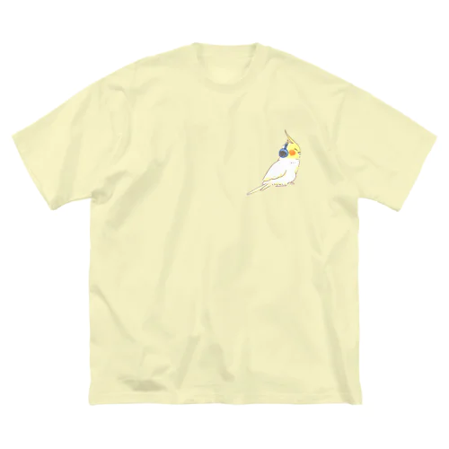 イヤマフつけてるオカメのおこめ Big T-Shirt