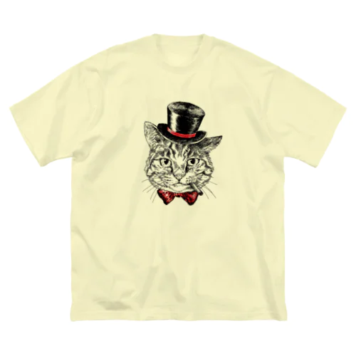 キジトラ猫紳士 Big T-Shirt
