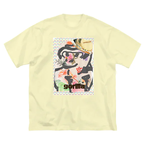 トロピカルhana💠ゴリラ ビッグシルエットTシャツ