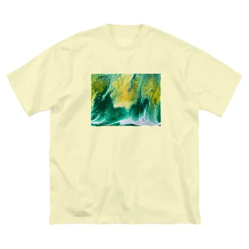 香る緑 ビッグシルエットTシャツ