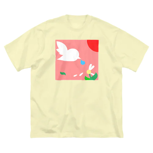 しずく ビッグシルエットTシャツ