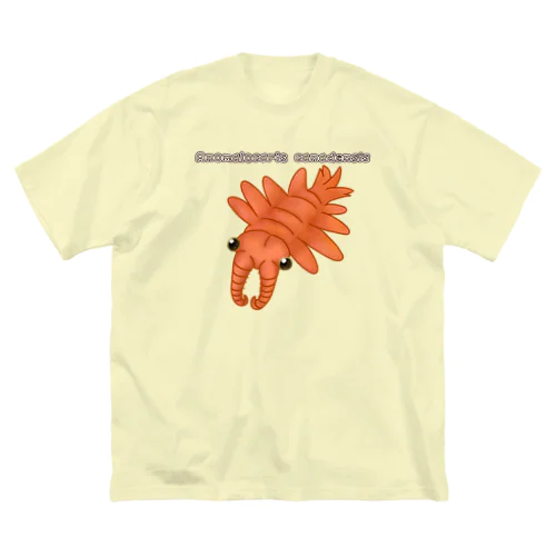 古代生物アノマロカリス ビッグシルエットTシャツ