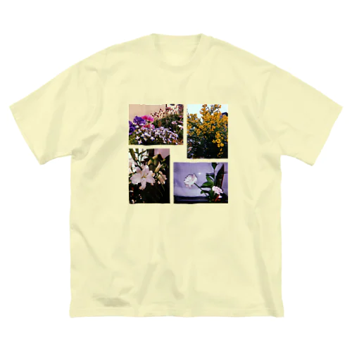 花の写真4枚 Big T-Shirt