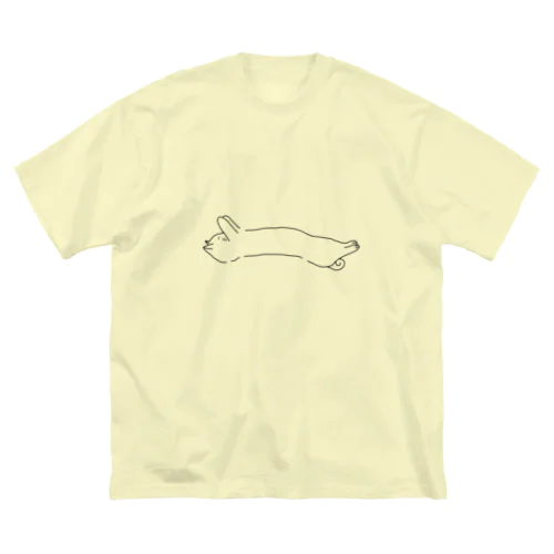 のび〜る猫 ビッグシルエットTシャツ