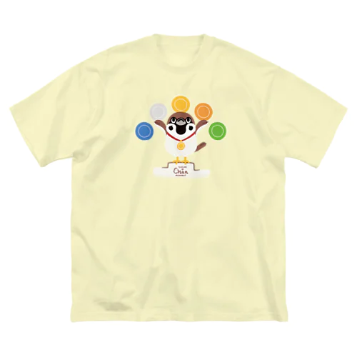 競技　おしゃべり ビッグシルエットTシャツ