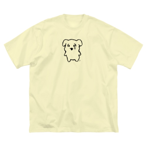 なんで泣いてんのよよT（黒線） Big T-Shirt