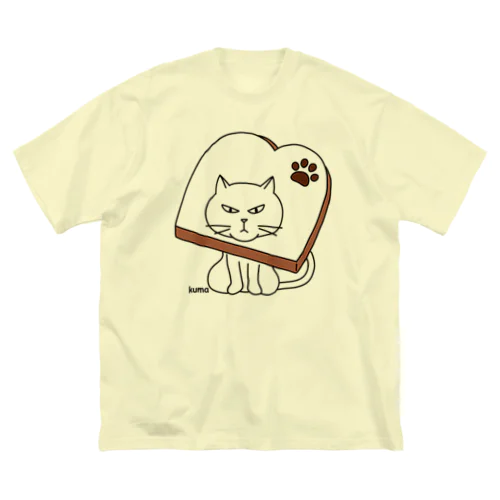 にゃんこパン ビッグシルエットTシャツ