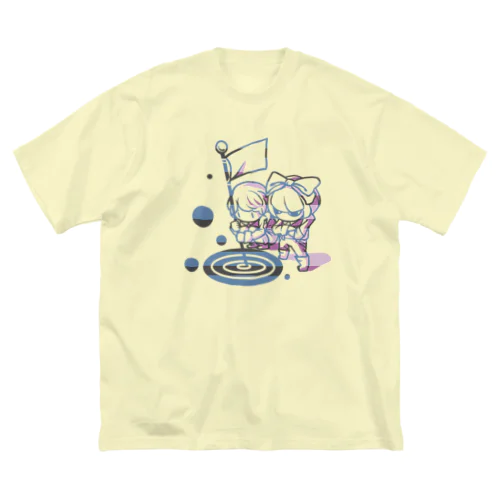 やみのふかさをはかる ビッグシルエットTシャツ