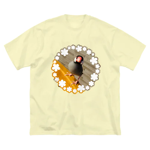 文鳥のはるさめちゃん Big T-Shirt