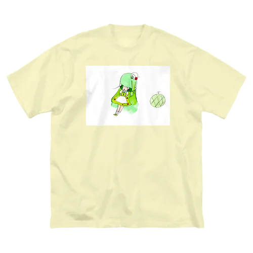 クリームソーダちゃんwithメロン Big T-Shirt